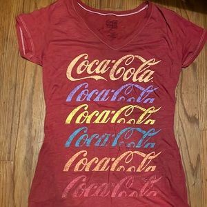 Coca-Cola V-Neck T-shirt
